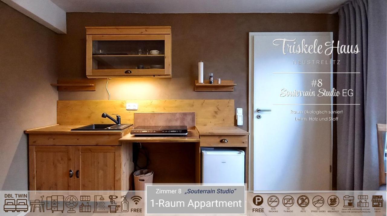 Triskele Haus - Oekologisches Gaestehaus Der Heilstaette Strelitz Neustrelitz Esterno foto