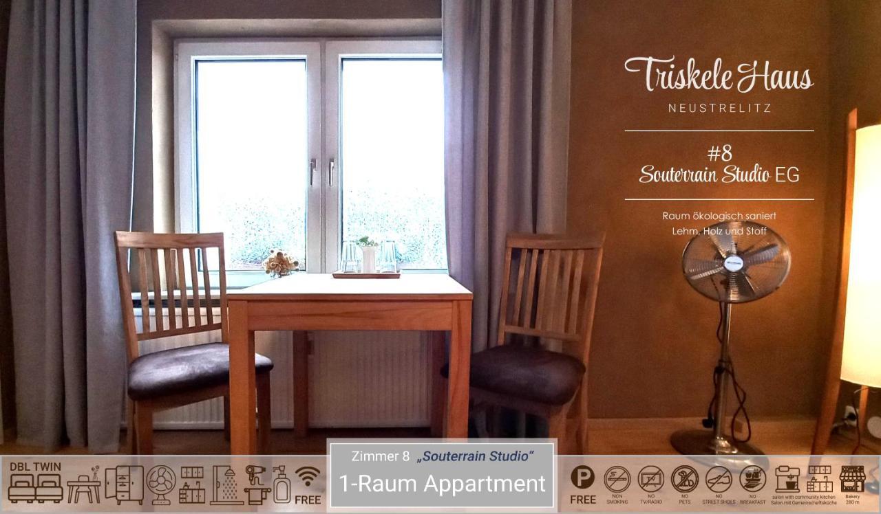 Triskele Haus - Oekologisches Gaestehaus Der Heilstaette Strelitz Neustrelitz Esterno foto